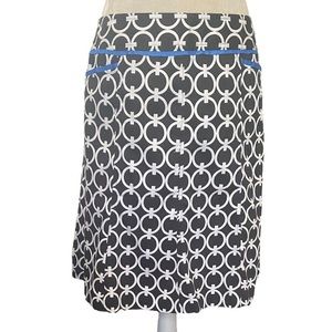 ECU Vintage Willi Smith Black and‎ White Women’s Skirt sz 10